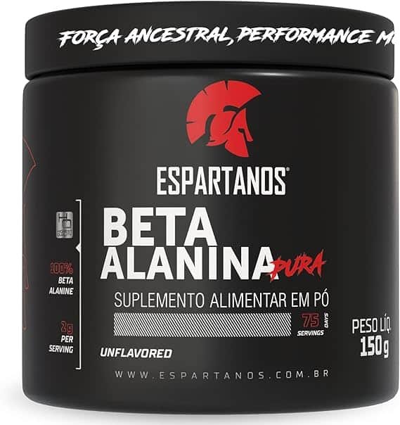 Beta-Alanina-100-Pura-–-Espartanos-150g.jpg Beta Alanina 100% Pura – Espartanos (150g) - Imagem 1