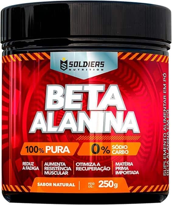 Beta-Alanina-250g-100-Puro-Importado-Soldiers-Nutrition.jpg Beta Alanina 250g - 100% Puro Importado - Soldiers Nutrition - Imagem 1