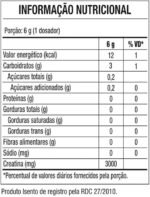 Black Skull Creatina Turbo 500g Refil - Imagem 2