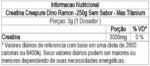 Creatina Creapure Ramon Dino (250g), Único, Max Titanium - Imagem 2