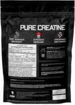 Creatina Pura Dark Lab 500g, Monohidratada 100% de Pureza, Sem Sabor - Imagem 2