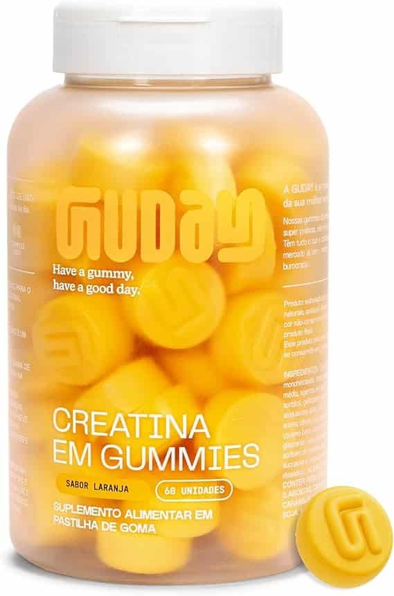 Guday-Creatina-Monoidratada-em-Gummies-60-Gomas-Sabor-Laranja-–-Suplementacao-Pratica-e-Refrescante-para-Sua-Rotina-de-Treinos.jpg Guday Creatina Monoidratada em Gummies 60 Gomas Sabor Laranja – Suplementação Prática e Refrescante para Sua Rotina de Treinos - Imagem 1