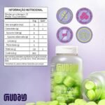 Guday Creatina Monoidratada em Gummies 60 Gomas Sabor Maçã Verde – Suplementação Prática e Refrescante para Sua Rotina de Treinos - Imagem 2