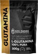 L-Glutamina 500g - 100% Pura Importada - Soldiers Nutrition
