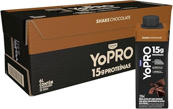 Pack-YoPRO-Bebida-Lactea-UHT-Chocolate-15g-de-proteinas-250ml-24-unidades.jpg Pack YoPRO Bebida Láctea UHT Chocolate 15g de proteínas 250ml - 24 unidades - Imagem 1