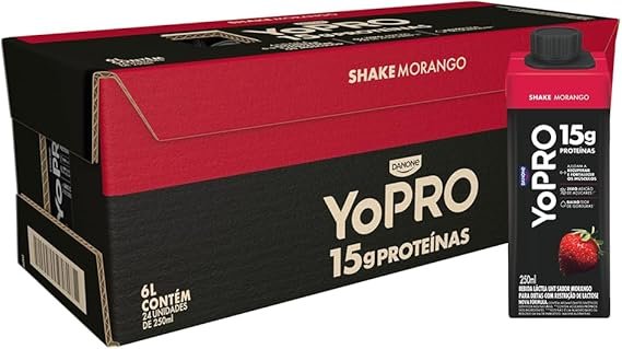 Pack-YoPRO-Bebida-Lactea-UHT-Morango-15g-de-Proteinas-250ml-24-Unidades.jpg Pack YoPRO Bebida Láctea UHT Morango 15g de Proteínas 250ml -24 Unidades - Imagem 1