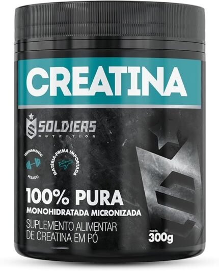 Soldiers Nutrition Creatina Monohidratada Pote 300g